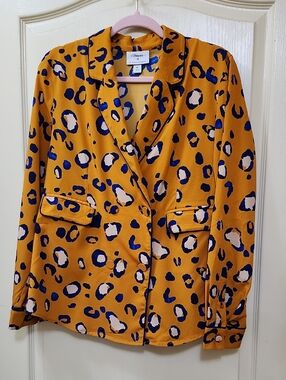 3.1 PHILLIP LIM LEOPARD PRINT BLAZER